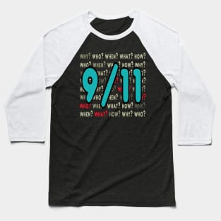 9/11 Conspiracy Baseball T-Shirt